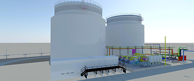 Tanklager-Erweiterung bzgl. Errichtung von 2 Stk. Lagertanks für OK und DK (jeweils 8.000 m³) ,  Errichtung einer KWG-Entladung für OK+ DK, Errichtung einer Dämpfe-Rückgewinnungs-Anlage sowie Erweiterung von Tankkraftwagen-Verladestationen an TanQuid‘s Standort Seelze/Hannover