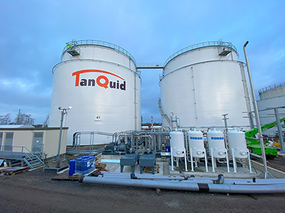 Tanklager-Erweiterung bzgl. Errichtung von 2 Stk. Lagertanks für OK und DK (jeweils 8.000 m³) ,  Errichtung einer KWG-Entladung für OK+ DK, Errichtung einer Dämpfe-Rückgewinnungs-Anlage sowie Erweiterung von Tankkraftwagen-Verladestationen an TanQuid‘s Standort Seelze/Hannover